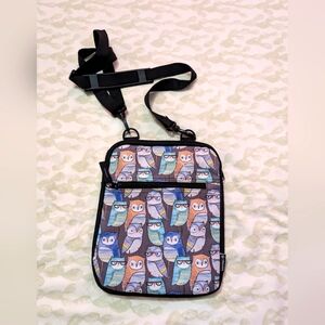 Cute owl tracker bag